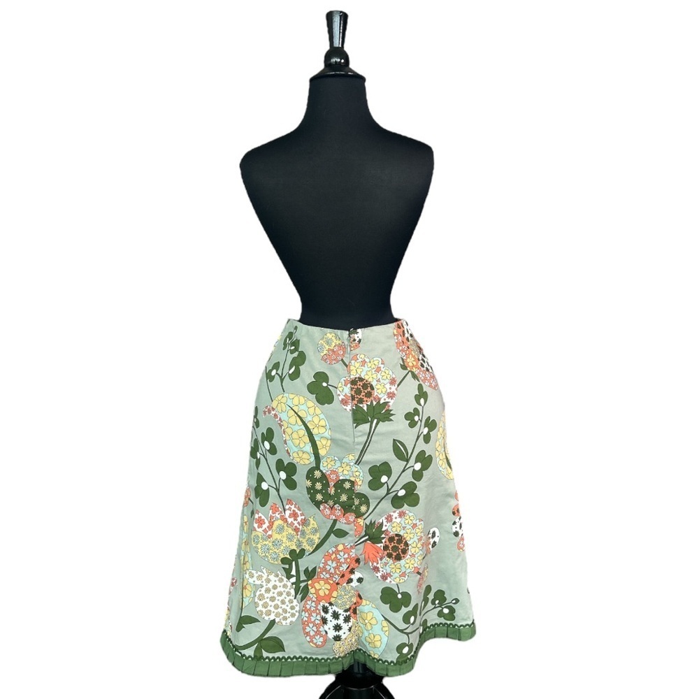 Persaman Green Floral Skirt - Picture 11 of 11